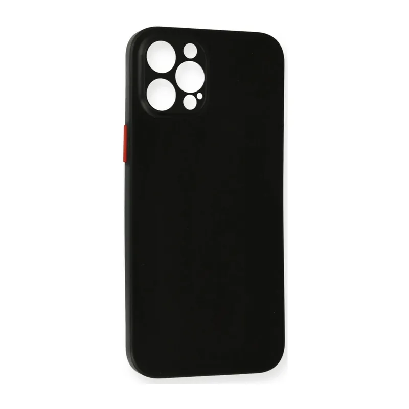 iPhone 12 Pro Kılıf PP Ultra İnce Kapak - Siyah