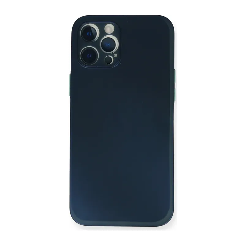 iPhone 12 Pro Kılıf PP Ultra İnce Kapak - Mavi