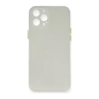 iPhone 12 Pro Max Kılıf PP Ultra İnce Kapak - Beyaz