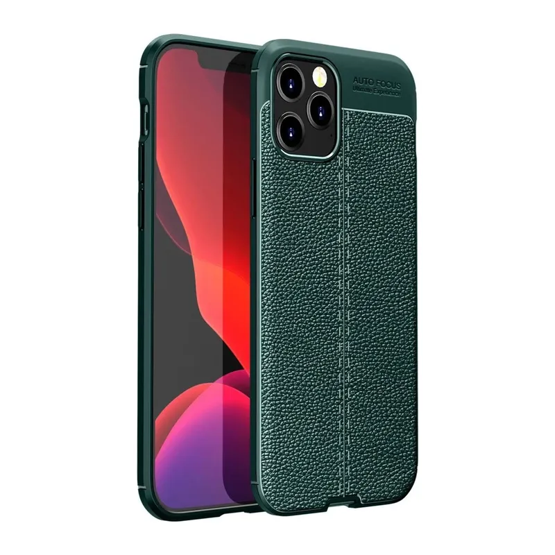 iPhone 12 Pro Kılıf Auto Focus Kapak - Yeşil