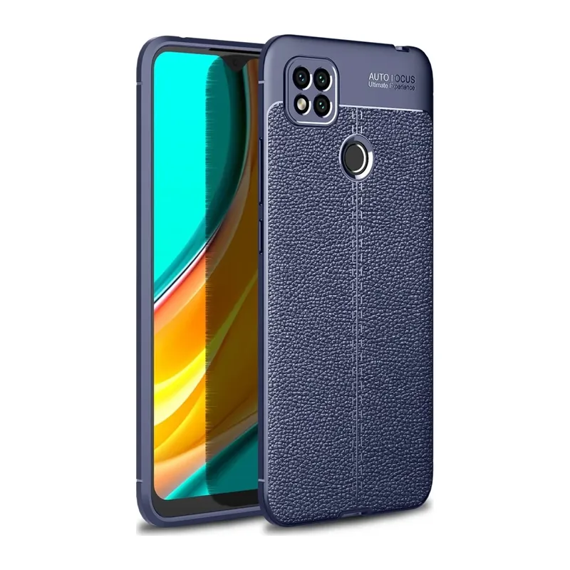 Redmi 9C Kılıf Auto Focus Kapak - Lacivert