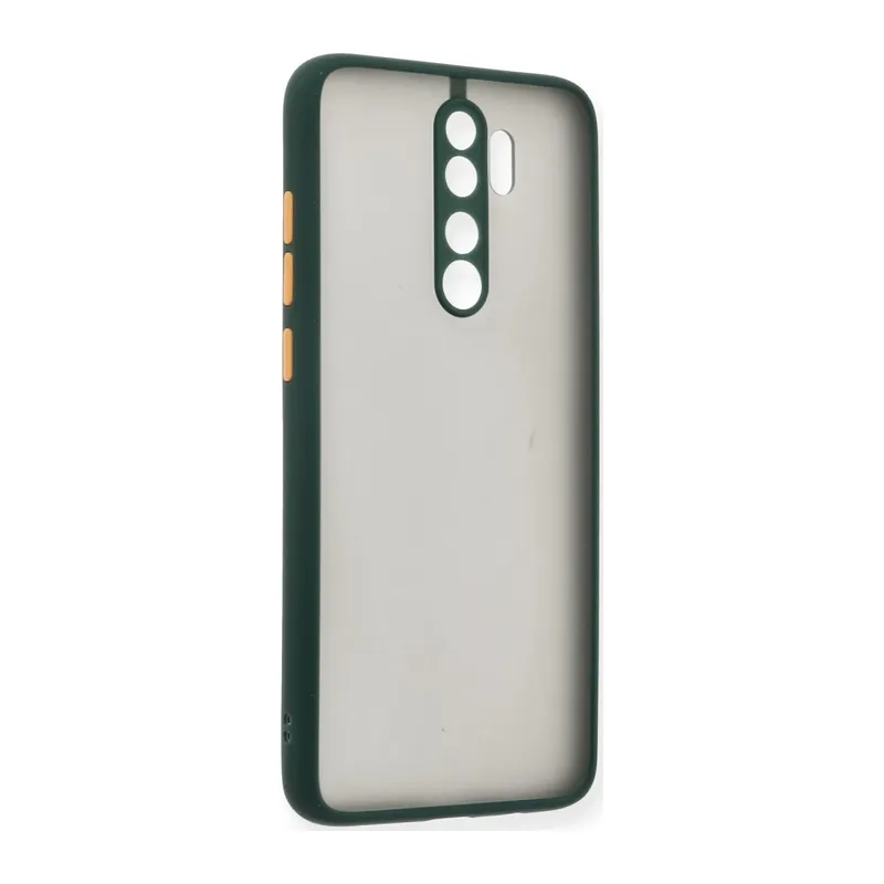 Redmi Note 8 Pro Kılıf Montreal Silikon Kapak - Yeşil