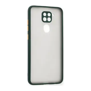 Redmi Note 9 Kılıf Montreal Silikon Kapak - Yeşil