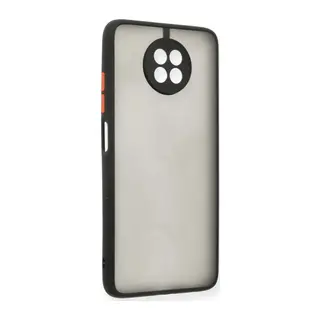 Redmi Note 9 5G Kılıf Montreal Silikon Kapak - Siyah