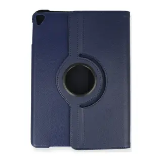iPad 4 9.7 Kılıf 360 Tablet Deri Kılıf - Lacivert