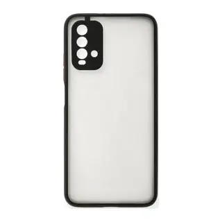 Redmi 9T Kılıf Montreal Silikon Kapak - Siyah