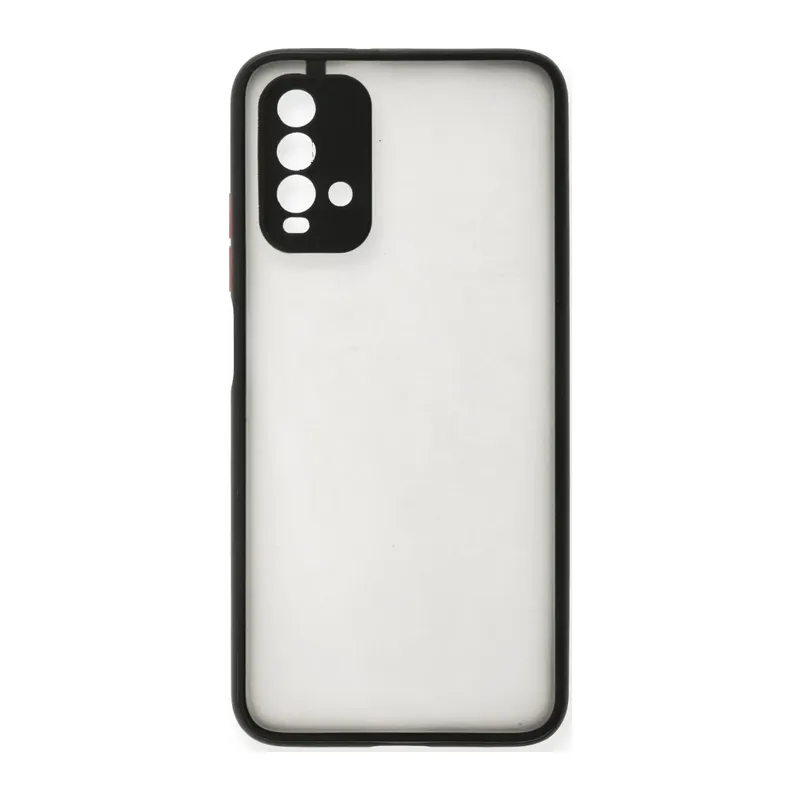Redmi 9T Kılıf Montreal Silikon Kapak - Siyah