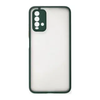 Redmi 9T Kılıf Montreal Silikon Kapak - Yeşil