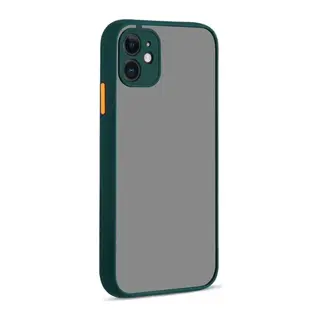 iPhone 12 Kılıf Montreal Silikon Kapak - Yeşil