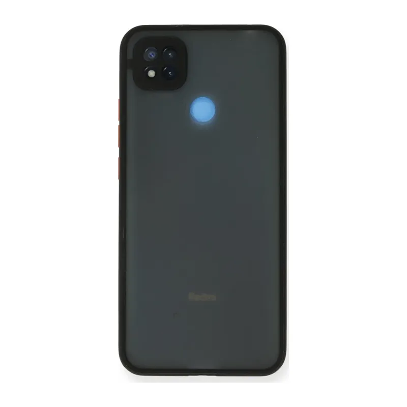 Redmi 9C Kılıf Montreal Silikon Kapak - Siyah