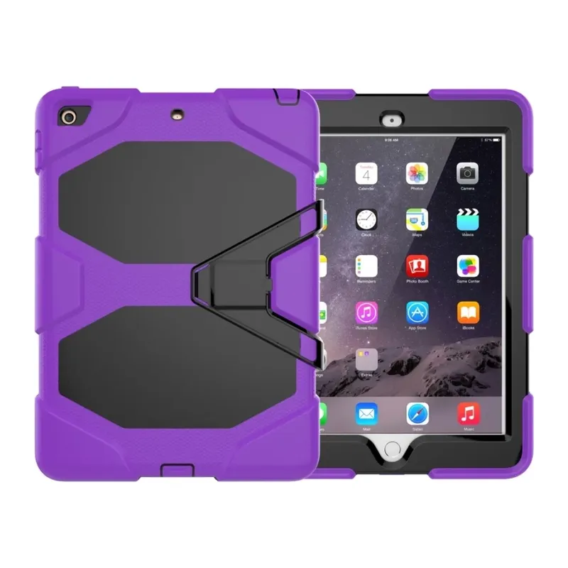 iPad 5 Air 9.7 Kılıf Griffin Tablet Kapak - Mor