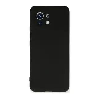 Mi 11 Kılıf Nano içi Kadife Silikon - Siyah