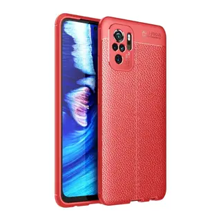 Redmi Note 10 Kılıf Auto Focus Kapak - Kırmızı