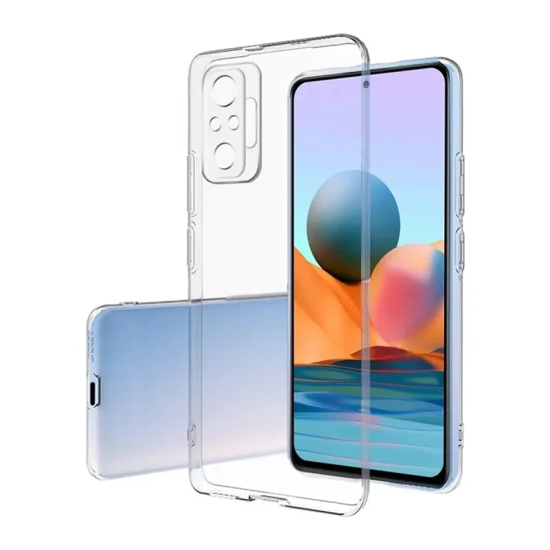 Redmi Note 10 Pro Kılıf Lüx Şeffaf Silikon
