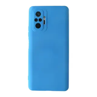 Redmi Note 10 Pro Kılıf Nano içi Kadife Silikon - Mavi
