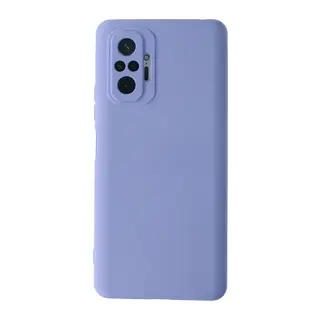 Redmi Note 10 Pro Kılıf Nano içi Kadife Silikon - Lila