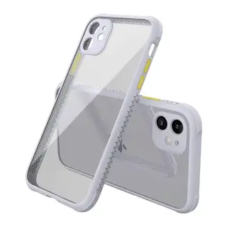 iPhone 12 Mini Kılıf Miami Şeffaf Silikon - Lila