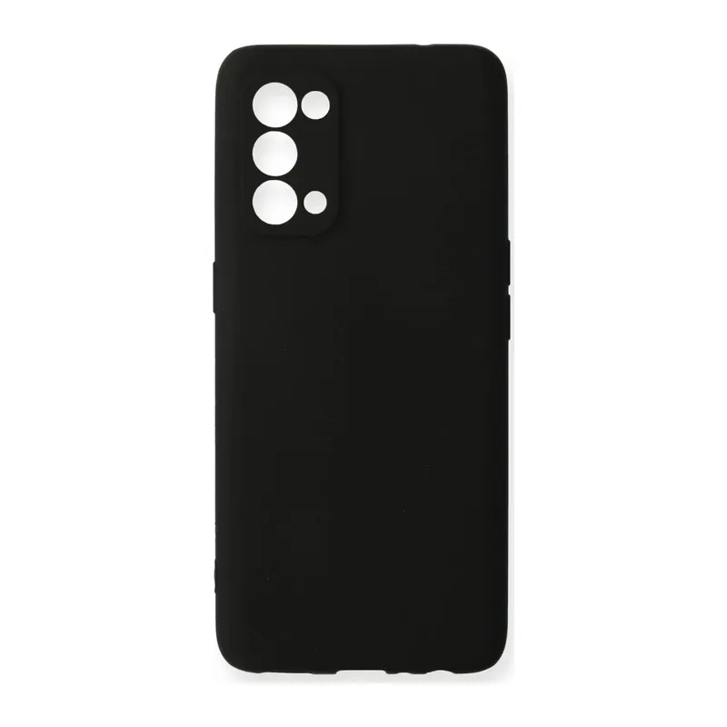 Reno 5 Pro Kılıf First Silikon - Siyah