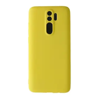 Redmi Note 8 Pro Kılıf First Silikon - Sarı
