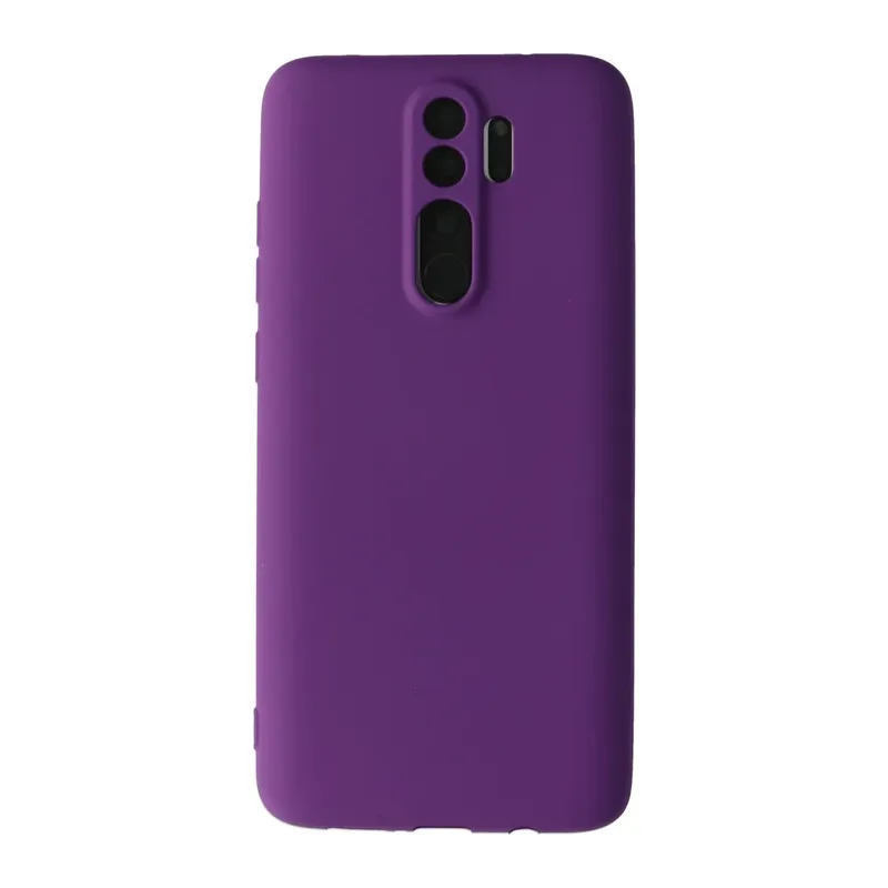 Redmi Note 8 Pro Kılıf First Silikon - Mor