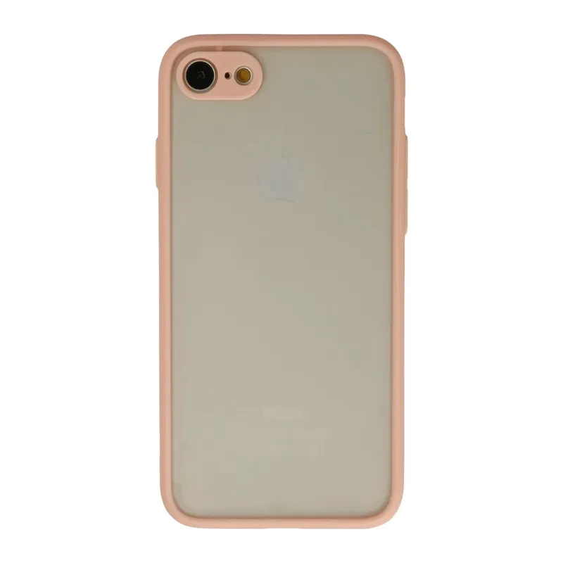 iPhone 7 Kılıf Montreal Silikon Kapak - Pembe