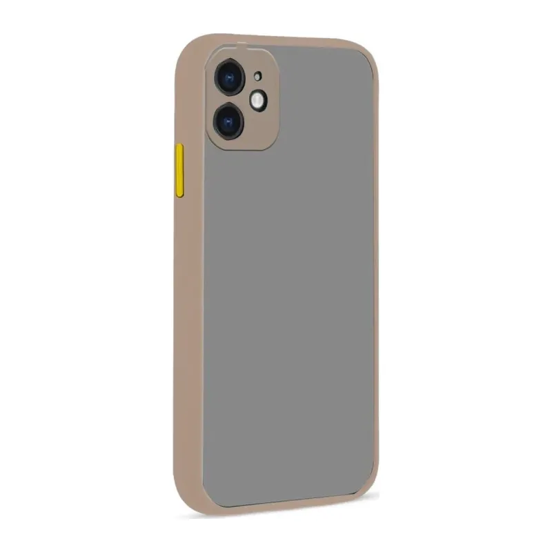 iPhone 12 Kılıf Montreal Silikon Kapak - Pembe