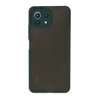 Mİ 11 Lite Kılıf Montreal Silikon Kapak - Yeşil