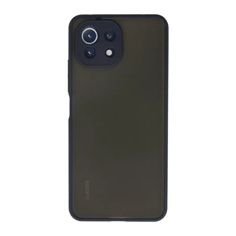 Mİ 11 Lite Kılıf Montreal Silikon Kapak - Lacivert