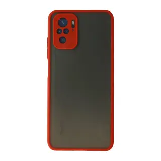 Redmi Note 10 Kılıf Montreal Silikon Kapak - Kırmızı