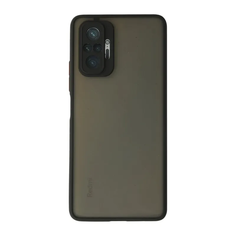 Redmi Note 10 Pro Kılıf Montreal Silikon Kapak - Siyah
