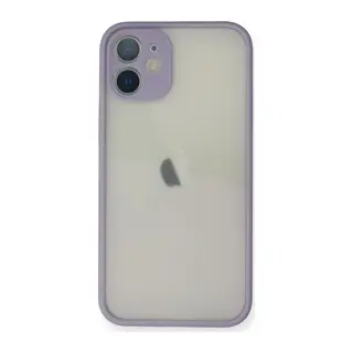 iPhone 11 Pro Max Kılıf Montreal Silikon Kapak - Mor