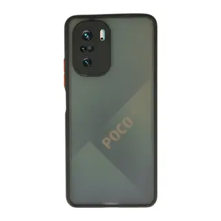 Poco F3 Kılıf Montreal Silikon Kapak - Siyah