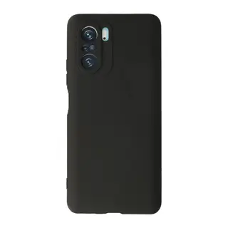 Poco F3 Kılıf First Silikon - Siyah