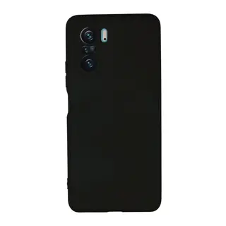 Poco F3 Kılıf Nano içi Kadife Silikon - Siyah