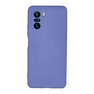 Poco F3 Kılıf Nano içi Kadife Silikon - Lila