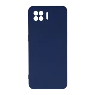 A73 Kılıf Nano içi Kadife Silikon - Lacivert