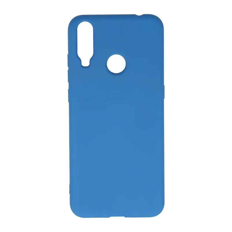 General Mobile GM 10 Kılıf Nano içi Kadife Silikon - Mavi