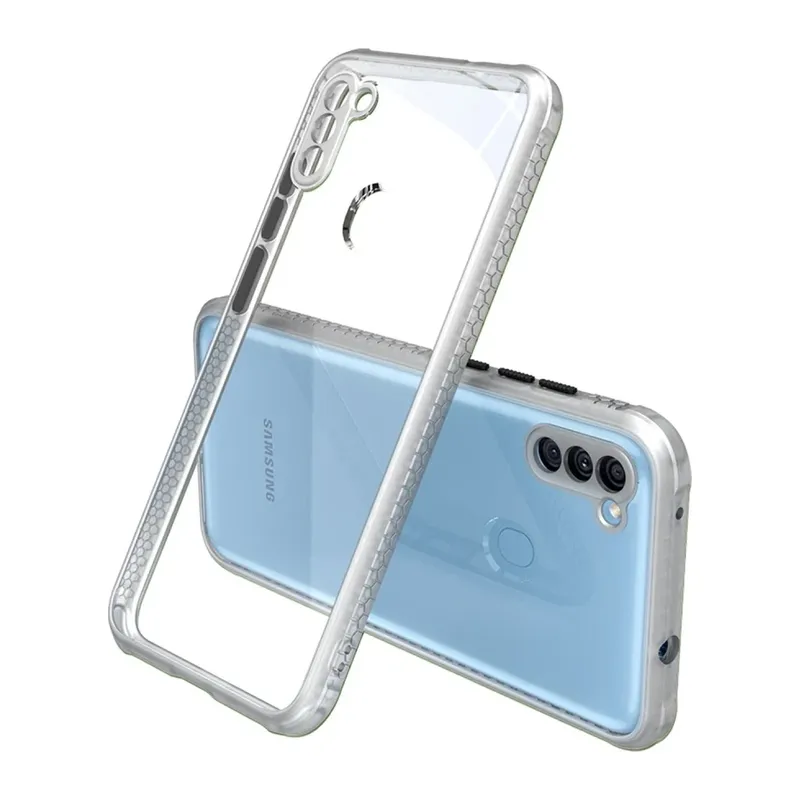 Samsung Galaxy A11 Kılıf Miami Şeffaf Silikon - Şeffaf