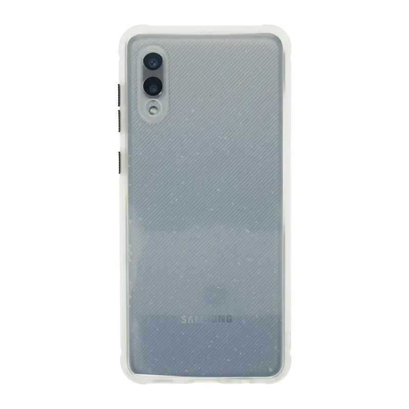 Samsung Galaxy A02 Kılıf Miami Şeffaf Silikon - Şeffaf