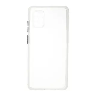 Samsung Galaxy A71 Kılıf Miami Şeffaf Silikon - Şeffaf
