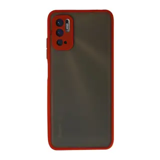 Redmi Note 10 5G Kılıf Montreal Silikon Kapak - Kırmızı