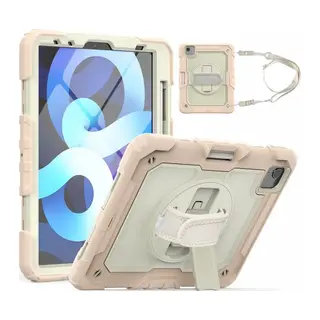 iPad Pro 11 (2020) Kılıf Strap New Tablet Kapak - Pembe