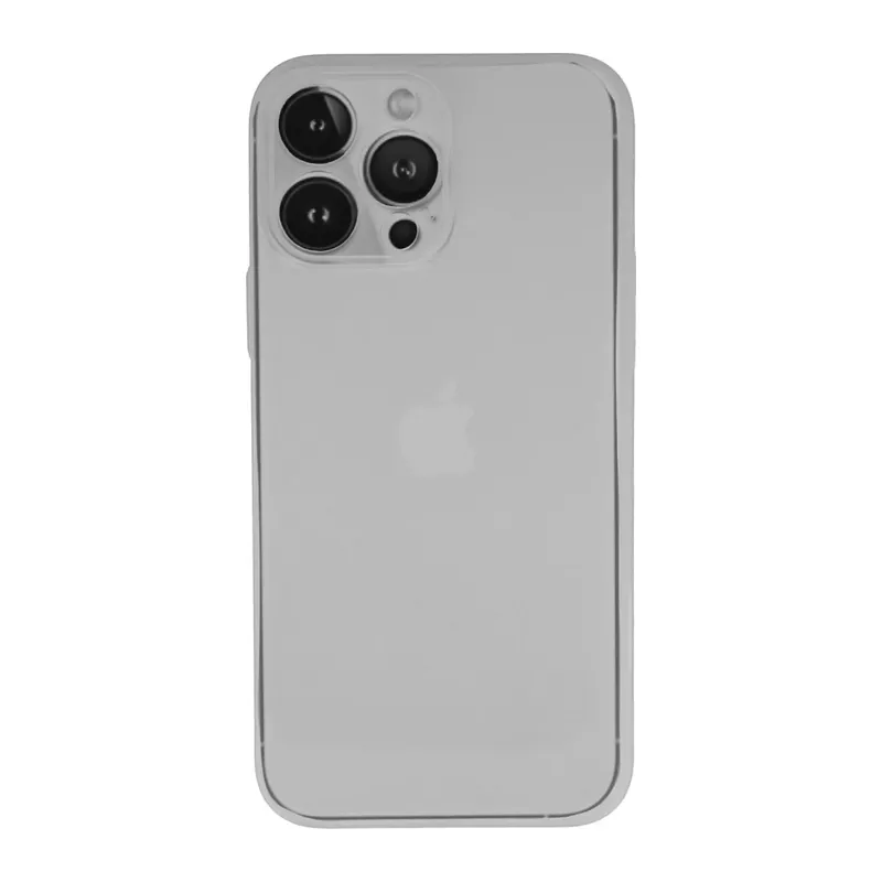 iPhone 13 Pro Kılıf PP Ultra İnce Kapak - Beyaz