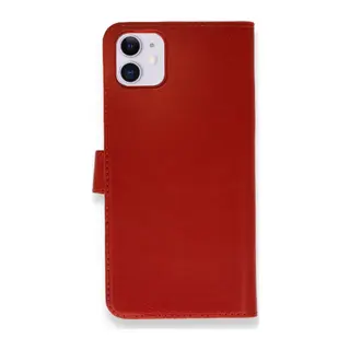iPhone 12 Mini Kılıf Trend S Plus Kapaklı Kılıf - Kırmızı