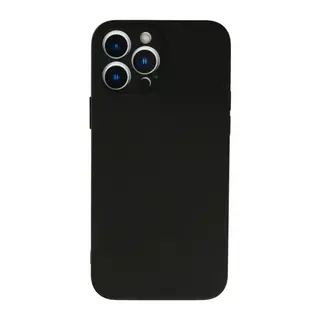 iPhone 13 Pro Kılıf Nano içi Kadife Silikon - Siyah