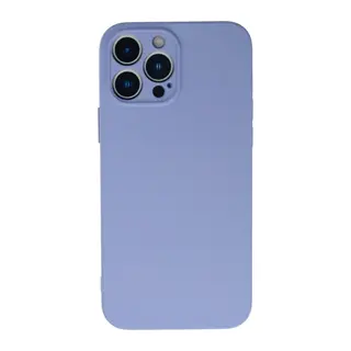 iPhone 13 Pro Max Kılıf Nano içi Kadife Silikon - Lila