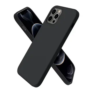 iPhone 12 Pro Kılıf First Silikon - Siyah