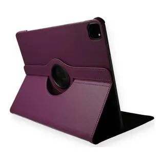 iPad Pro 11 (2020) Kılıf 360 Tablet Deri Kılıf - Mürdüm