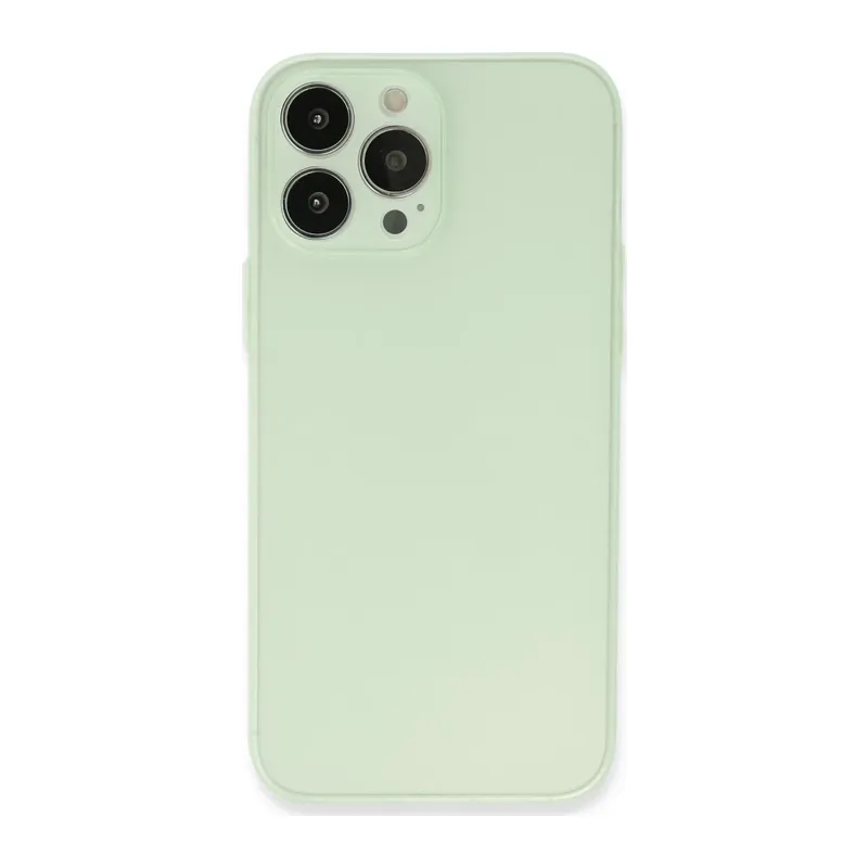 iPhone 13 Pro Kılıf Puma Silikon - Açık Yeşil