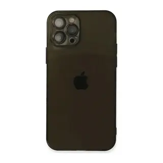 iPhone 12 Pro Kılıf Fly Lens Silikon - Siyah